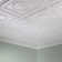 Rosette 24.38'' L x 48.38'' W Textured Vinyl Glue Up Ceiling Tile
