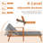 Outdoor Wood Chaise Lounge