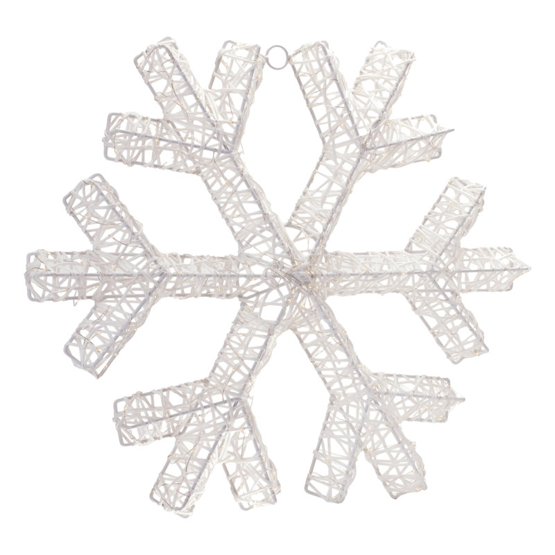 24" LED Snowflake Light