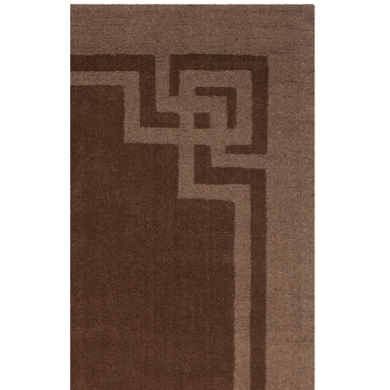 Tapis décoratif à motif géométrique tissé à la main de style baie, Tapis de couloir 2 pi x 8 pi