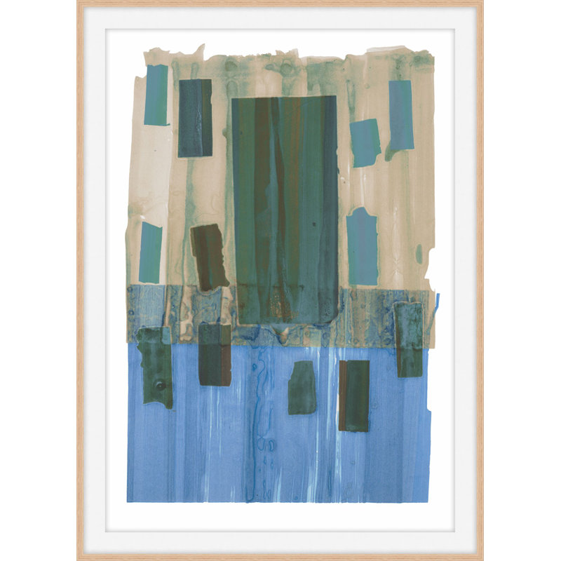 Brownstone 1 Framed Acrylic Painting Print, 31.54" H x 23.54" W