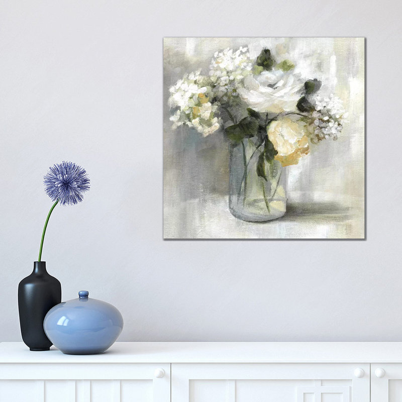 Summer Nuance I by Nan - Wrapped Canvas Painting, 45.72 cm H x 45.72 cm W x 1.91 cm D