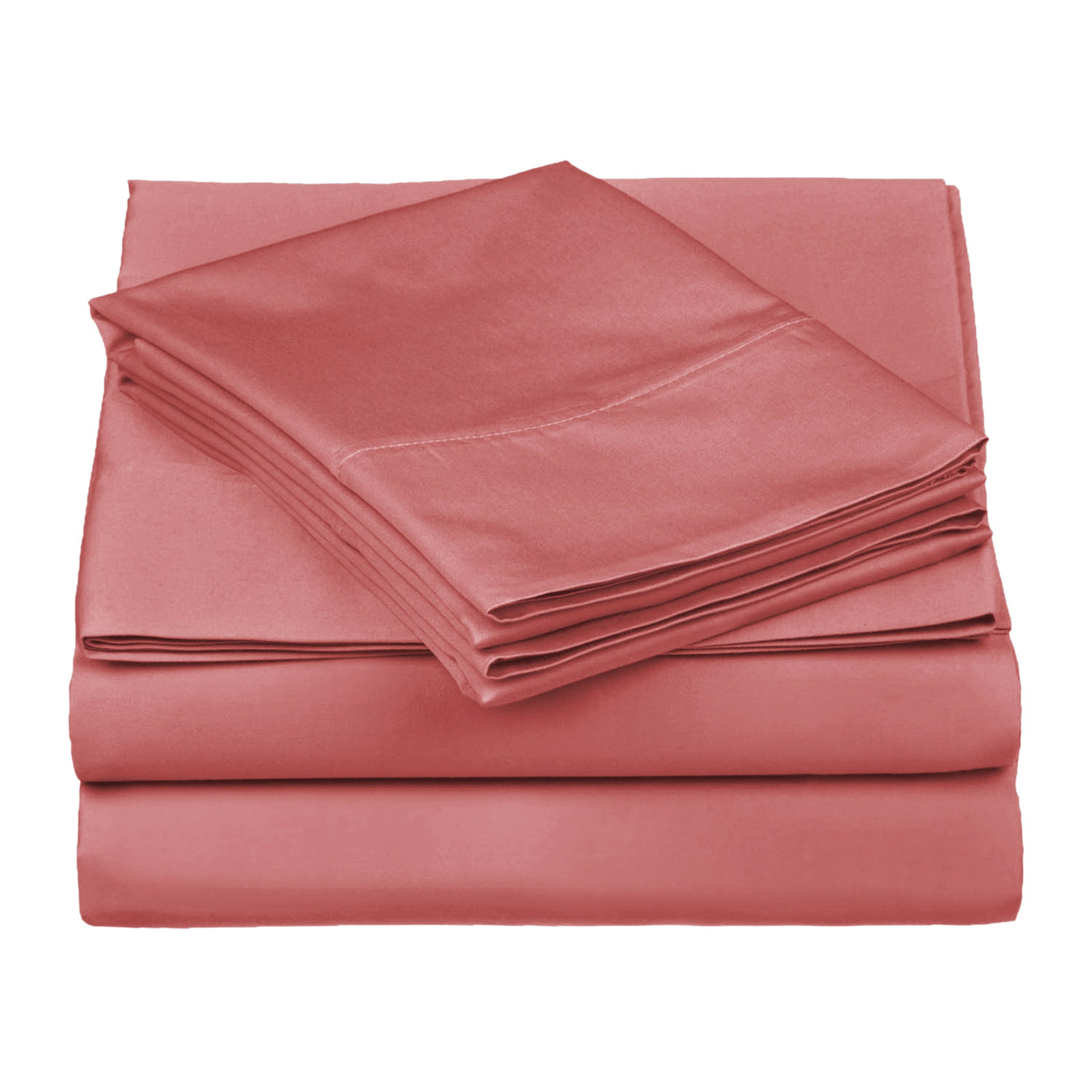 Edmont Cotton Sheet Set, Queen, Blush