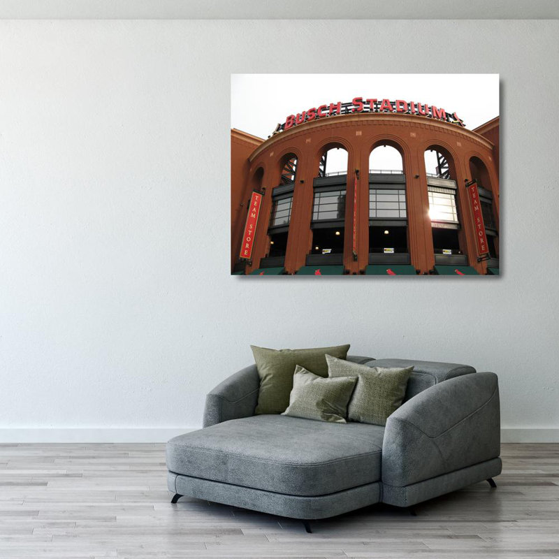 Busch Stadium, 28" H x 37" W