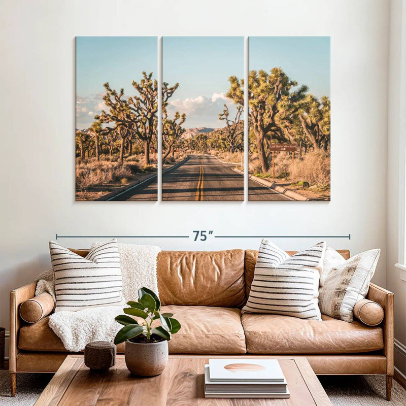 Mehar Cactus Road, 42" H x 65" W