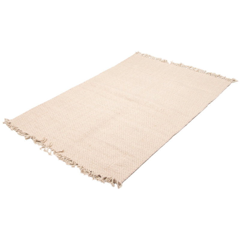 Tapis rose en laine New Age Charniqua