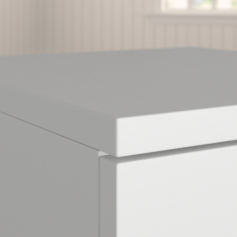 48cm Wide 2 -Drawer File Cabinet, White