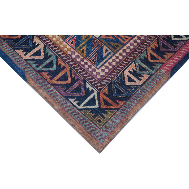 Wool Geometric Area Rug