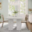 wood Dining Table with sturdy sled legs-173351661