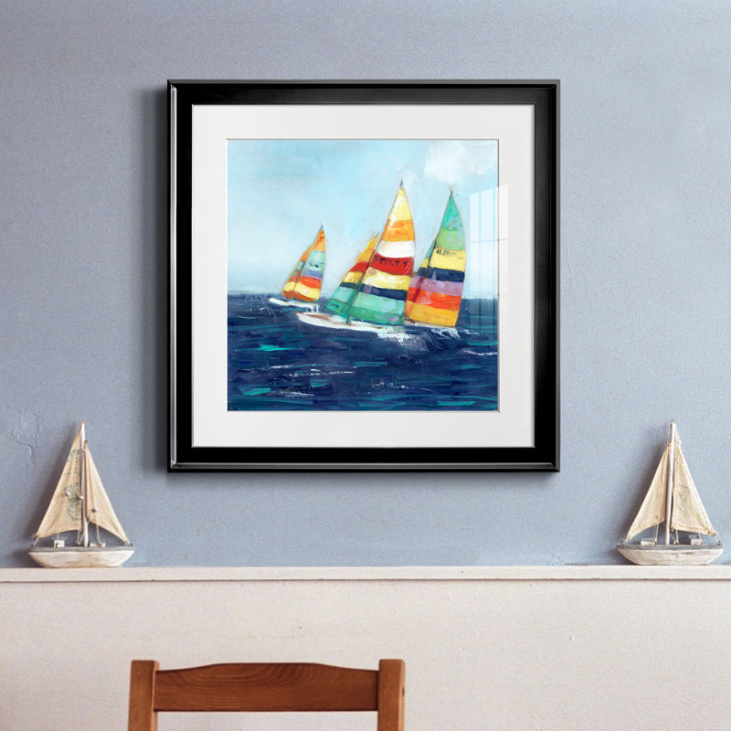 Raton laveur - peinture encadrée, Noir, H 17,5 po x l 17,5 po x P 1,5 po