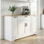 Multi-Functional Kitchen Island Sideboard - Extendable Dining Table, Adjustable Shelves, 3-Tier Pull-Out Rack-1579207244