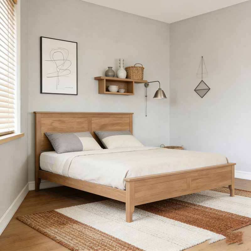Lit plateforme Modern, Grand lit, Dérive en mer