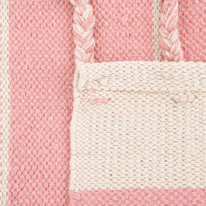 Abisaid Cotton Striped Indoor Rug, Runner 2'2" x 6'1"