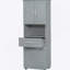 Grande armoire de salle de bain avec panier à linge, grand espace de rangement-2125636904