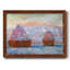 Grainstacks at Giverny, Morning Effect, 1889 - Toile tendue avec châssis rustique-896275813-896275815