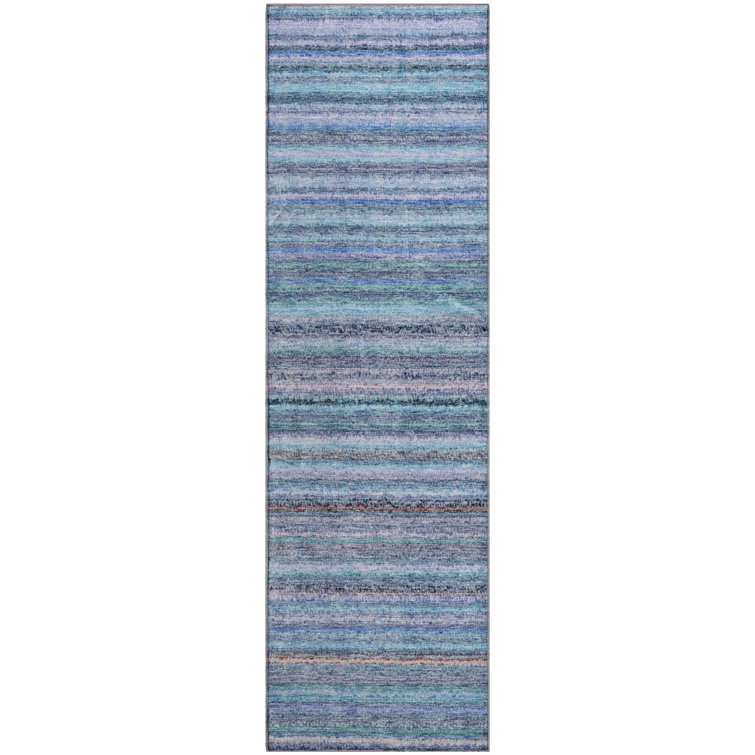 Premium Machine Washable Cerrito AMF598 Sky Rug