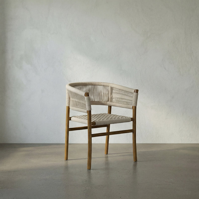 Conrad Solid Wood Arm Chair