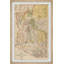 Sépia, Arizona, reproduction d'art graphique sur papier-884950530