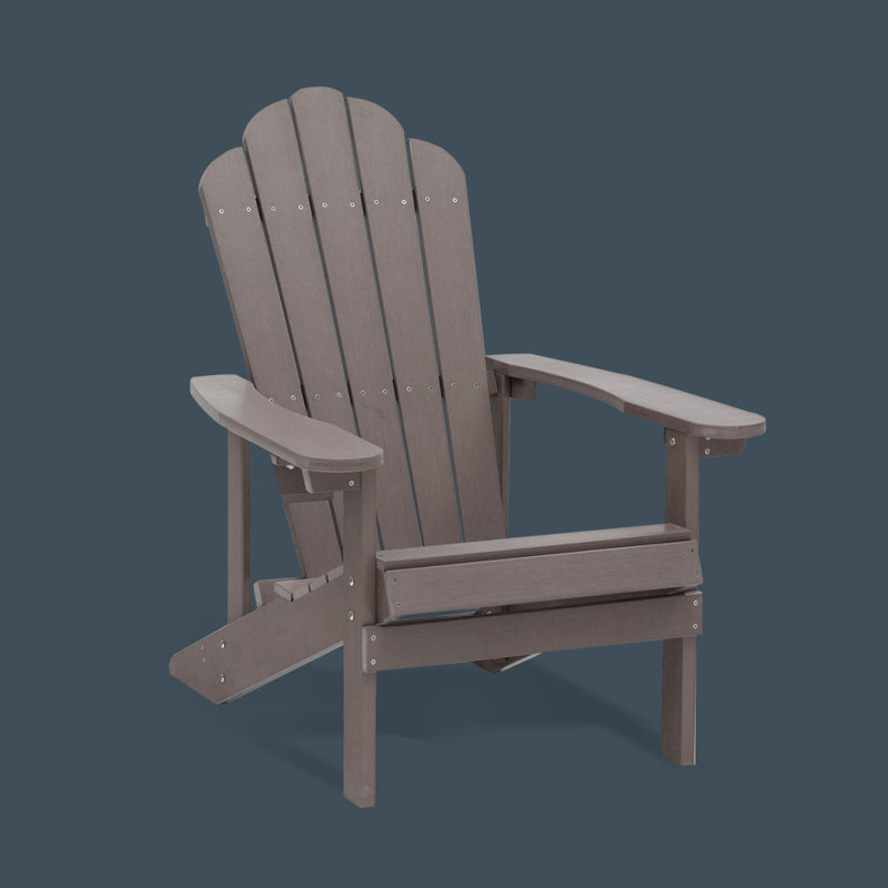 Chaise Adirondack pliante en plastique