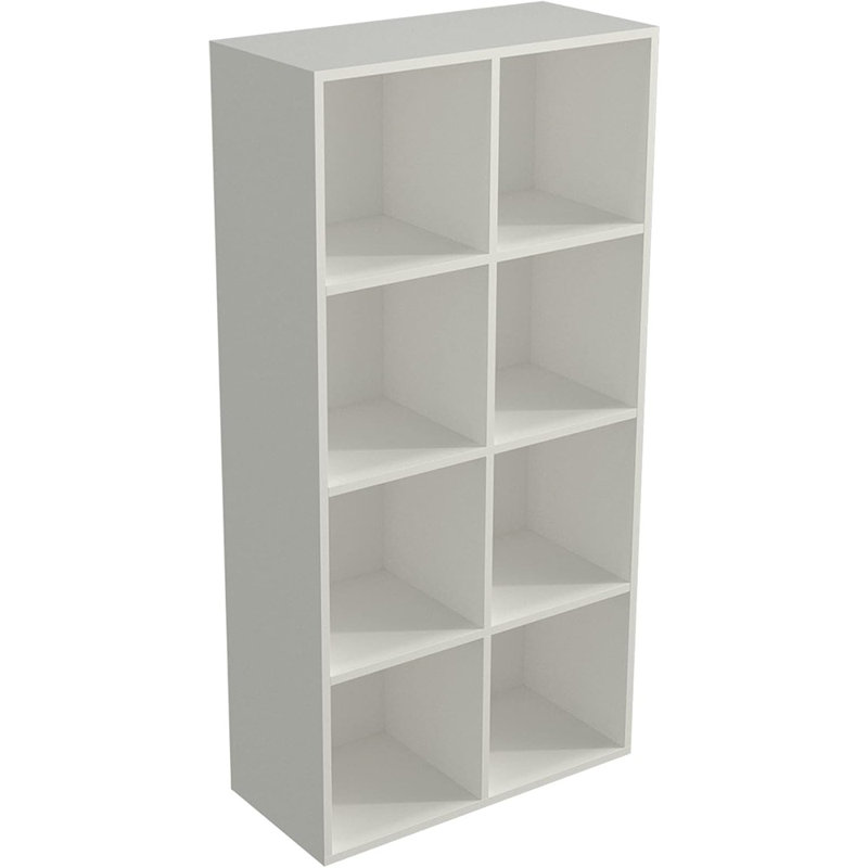 Modern TV Stand For Tvs Up To 55" – Sleek Warm White Unit For Home Or Office
