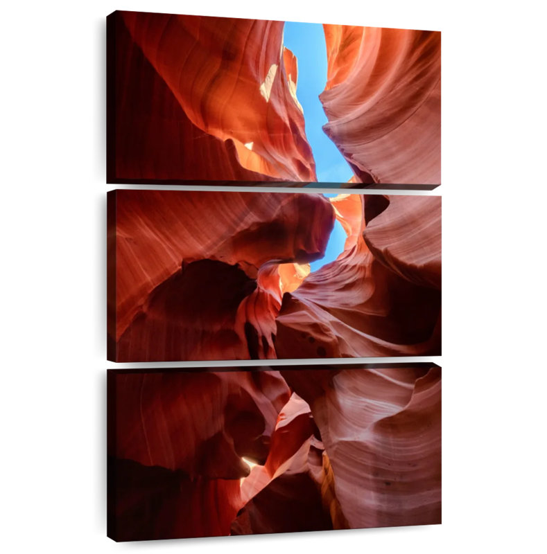 Lever de soleil d'Alvord dans Antelope Canyon, H 50 po x l 32 po