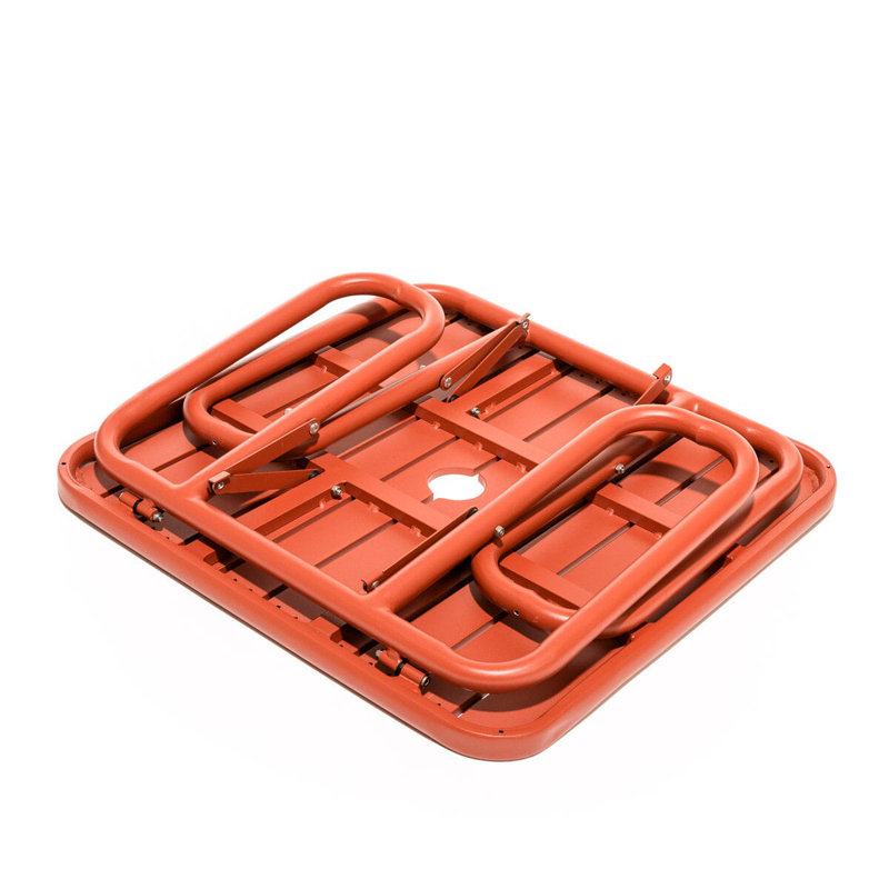Sunliner Side Table, Terracotta Red