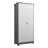Metal Outdoor Cabinet, Made Of Stainless Steel, Large Capacity, Secure Lock For Anti-Theft, Waterproof And Moisture-Proof, With Shelves, Cleaning Tool Storage Cabinet, Vertical Tall Garden Cabinet.