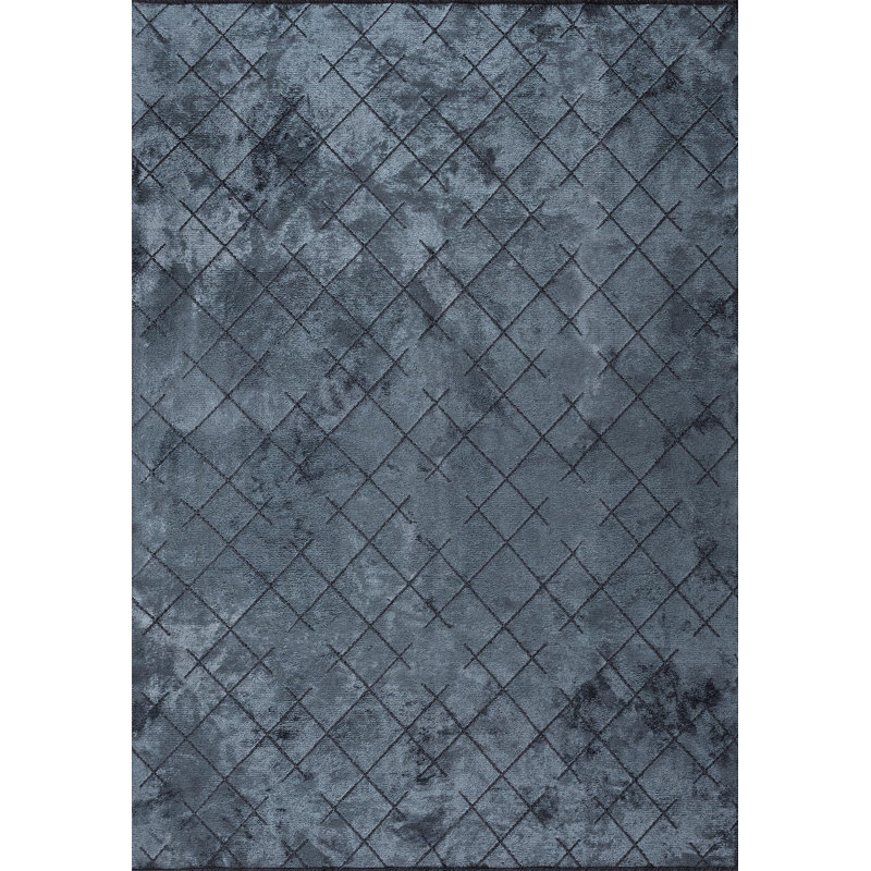 Trellis asymétrique à motif géométrique, Rectangle 9 pi x 12 pi