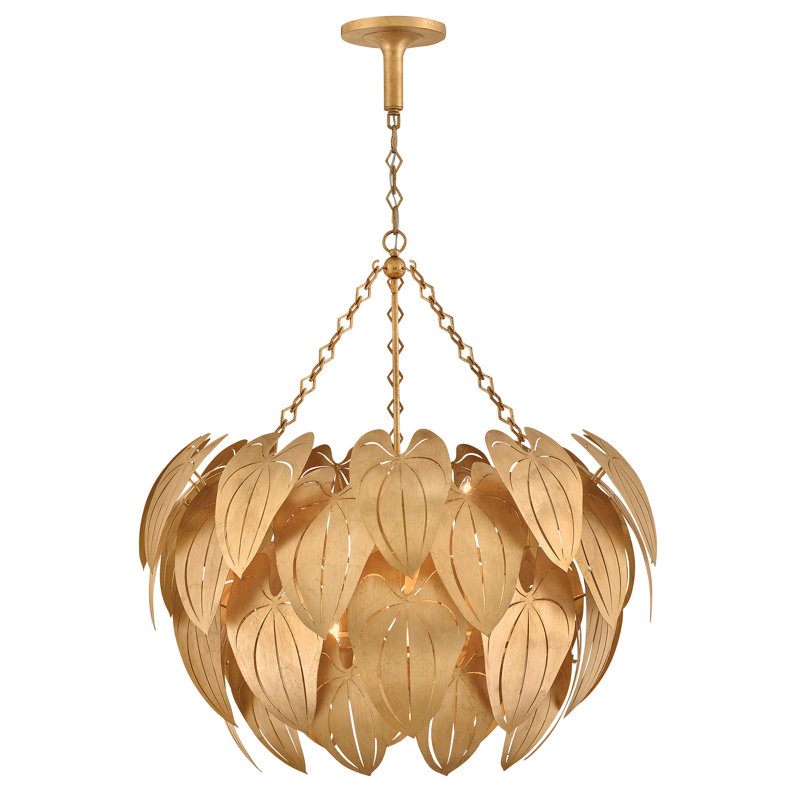 Fredrick Ramond Camille Large Chandelier, 10 Lights