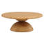 Balak Solid Wood Pedestal Coffee Table