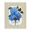«Blue Hydrangea Blossom Bow Canvas», conception par Adonna Ebrahimi-2136564886