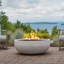 Carson 38" Round Concrete Propane Fire Pit in Carbon by Jensen Co.-1997121881-1997121883-1997121886