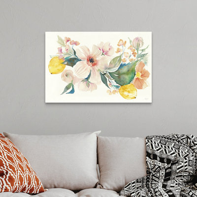 Reproduction d’art sur toile, "Citrus Summer II" par Kristy Rice