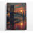 Brooklyn Bridge Firesky - Wrapped Canvas Print-96393758