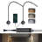 Flexible Gooseneck Bedside Reading Light Brightness Adjustable With Usb/Type-C Charging Ports, Etl-Listed Led Driver-22850423