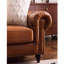 Tanyeka European light luxury retro leather sofa