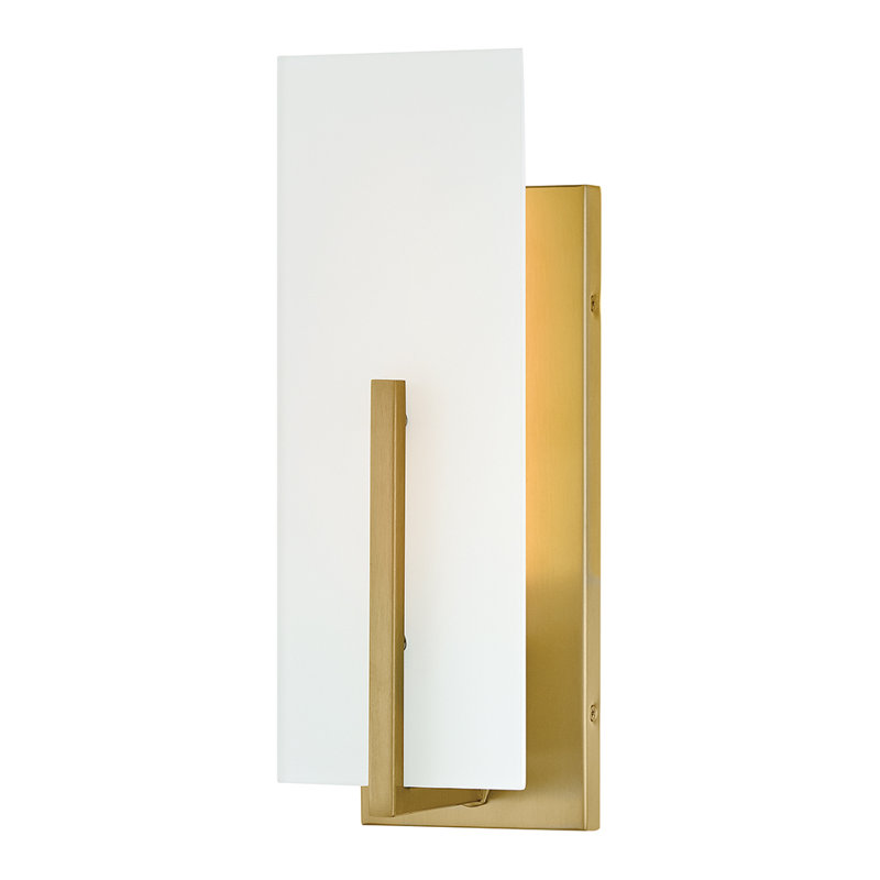 Halbert Medium Single Light Sconce, Gold