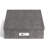 Bigso Oskar Canvas Fiberboard Document Letter Box