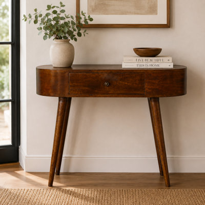 Shyann 80cm Solid Wood Console Table