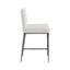 Ensemble de table 5 pièces à hauteur de comptoir en métal martelé Lalia-1289902934