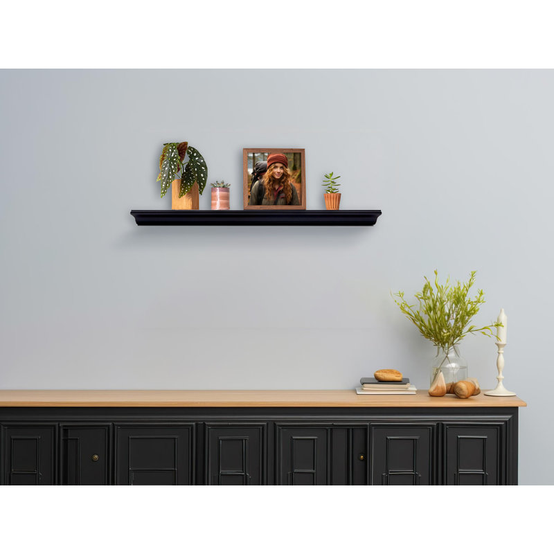 Tablette flottante, H 1,5 po x l 24 po x P 7,875 po