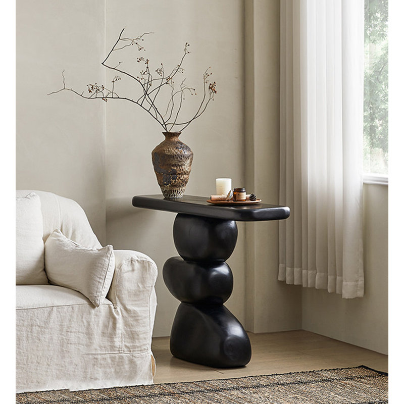 Table console Wabi-Sabi, H 30,7 po x l 47,2 po x P 11,8 po