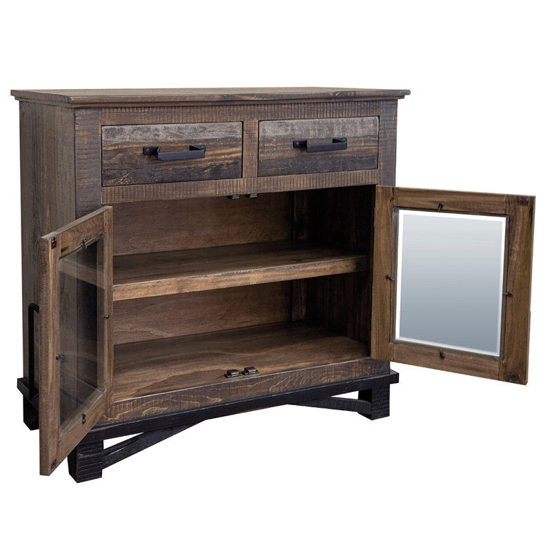 Sabetha 35.5'' Solid Wood Sideboard