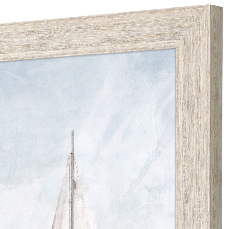 «Blue Sailing I» par Blue Print on Paper