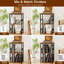Manufactured Wood,Metal 75.2cm H Media Shelves-245791632