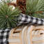 Woven Design Nested Box Décor With Pine Cones And Bow Set Of 3