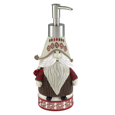 Christmas Gnomes Bath Soap & Lotion Dispenser