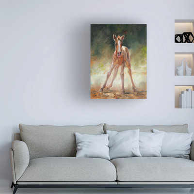 Bolog David Stribbling First Steps Canvas Art