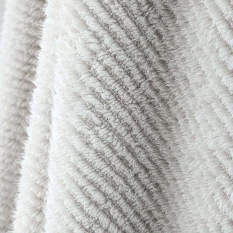 Soft Zero Twist Spa Towel 100% Cotton Hand Towel, Silver Grey