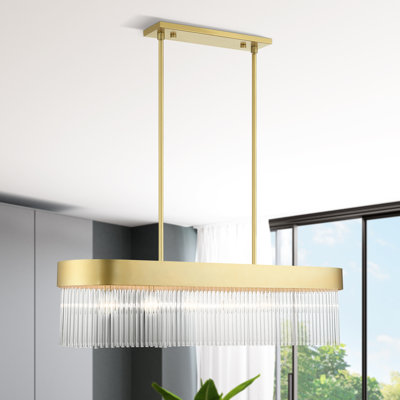 Bamey 6 - Light Kitchen Island Pendant